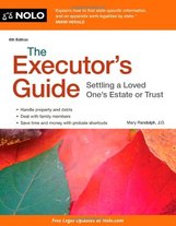 The Executor's Guide: Settling a Loved One's Estate or Trust; Emily Fox and Company, SF Bay Area Professional Organizers
